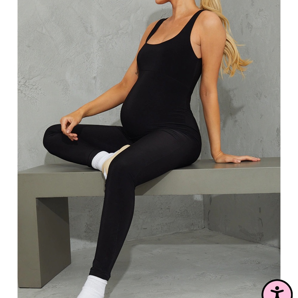 NEVER WORN Pretty Little Thing black jumpsuit